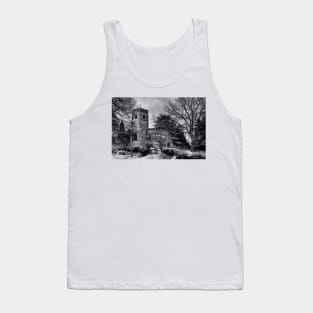 St Botolph's Church, Rugby Black and White Tank Top